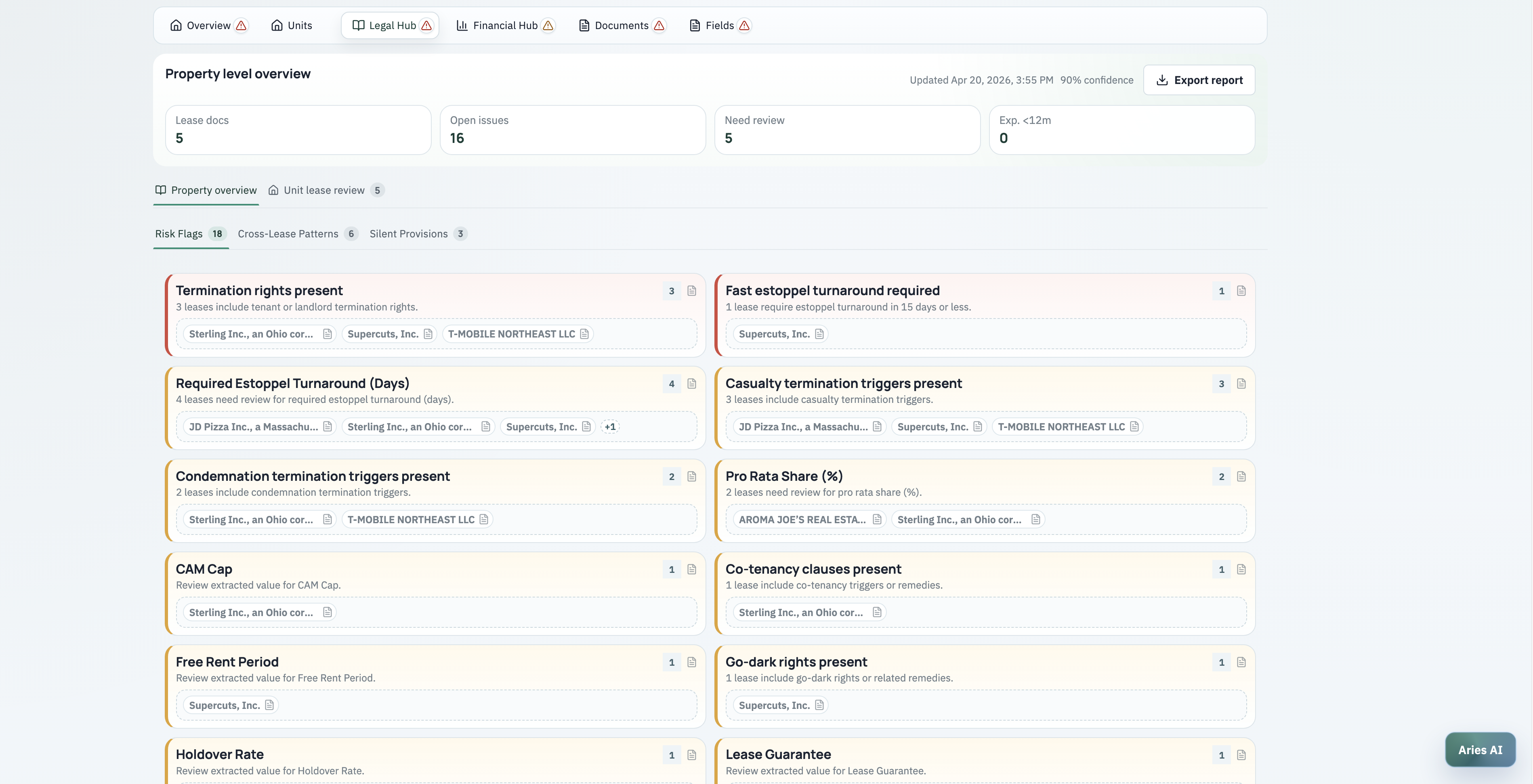 AriesView Interface